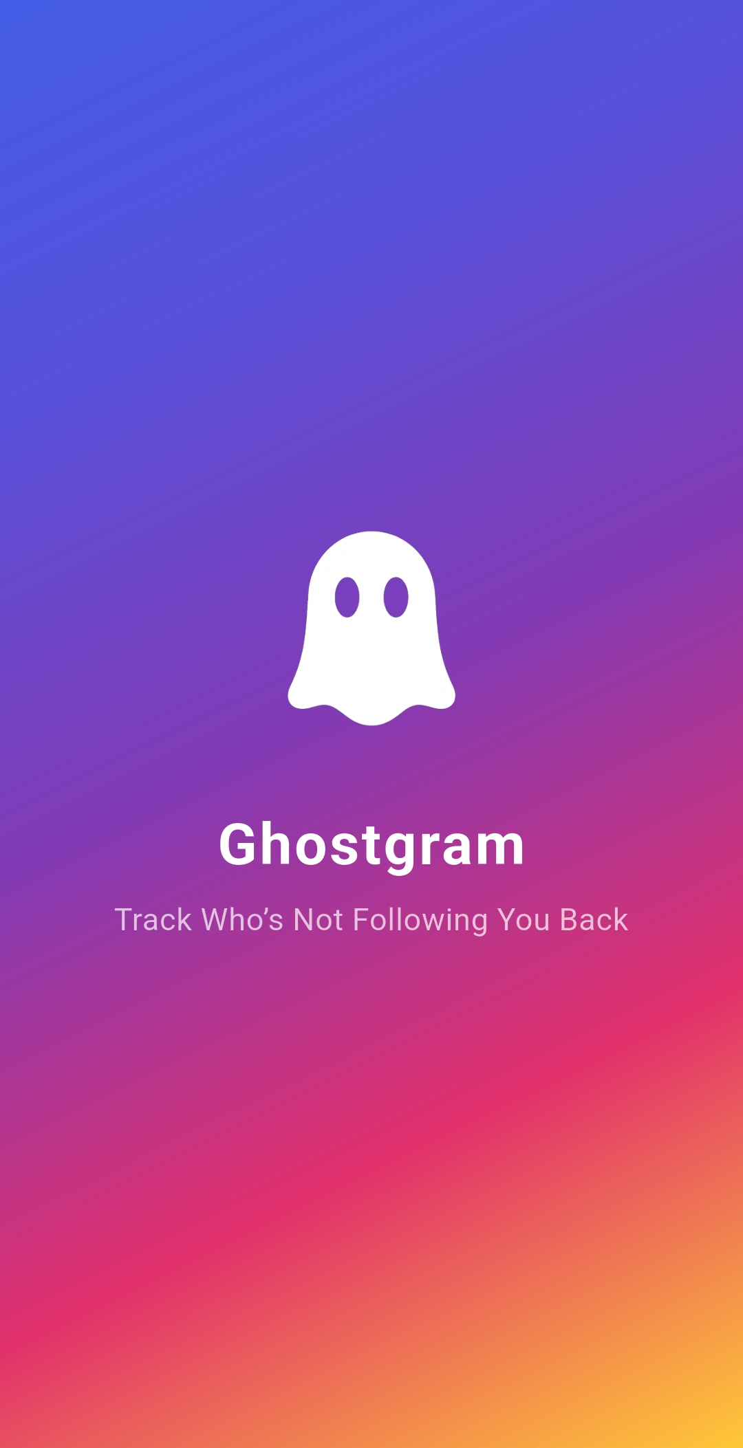 Ghostgram screenshot showing unfollowers view