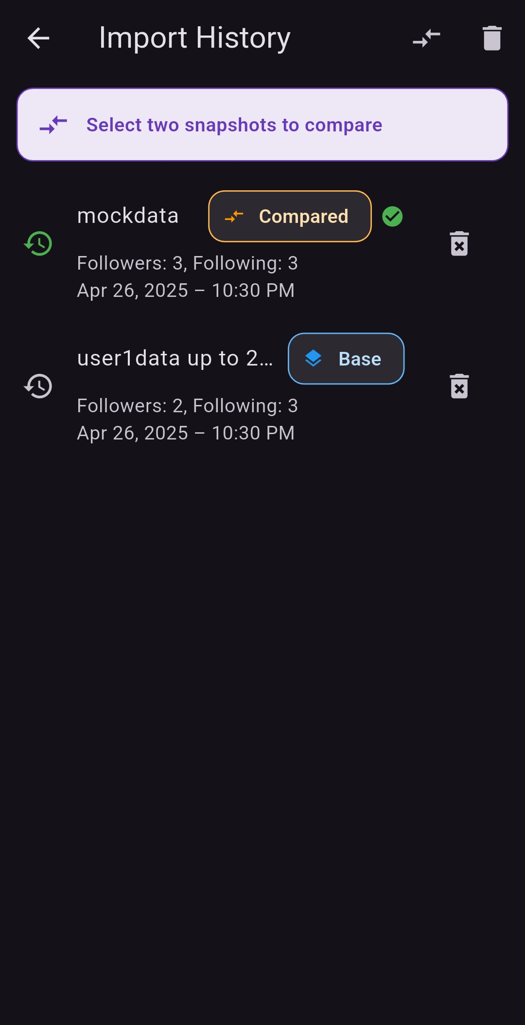 Ghostgram help section